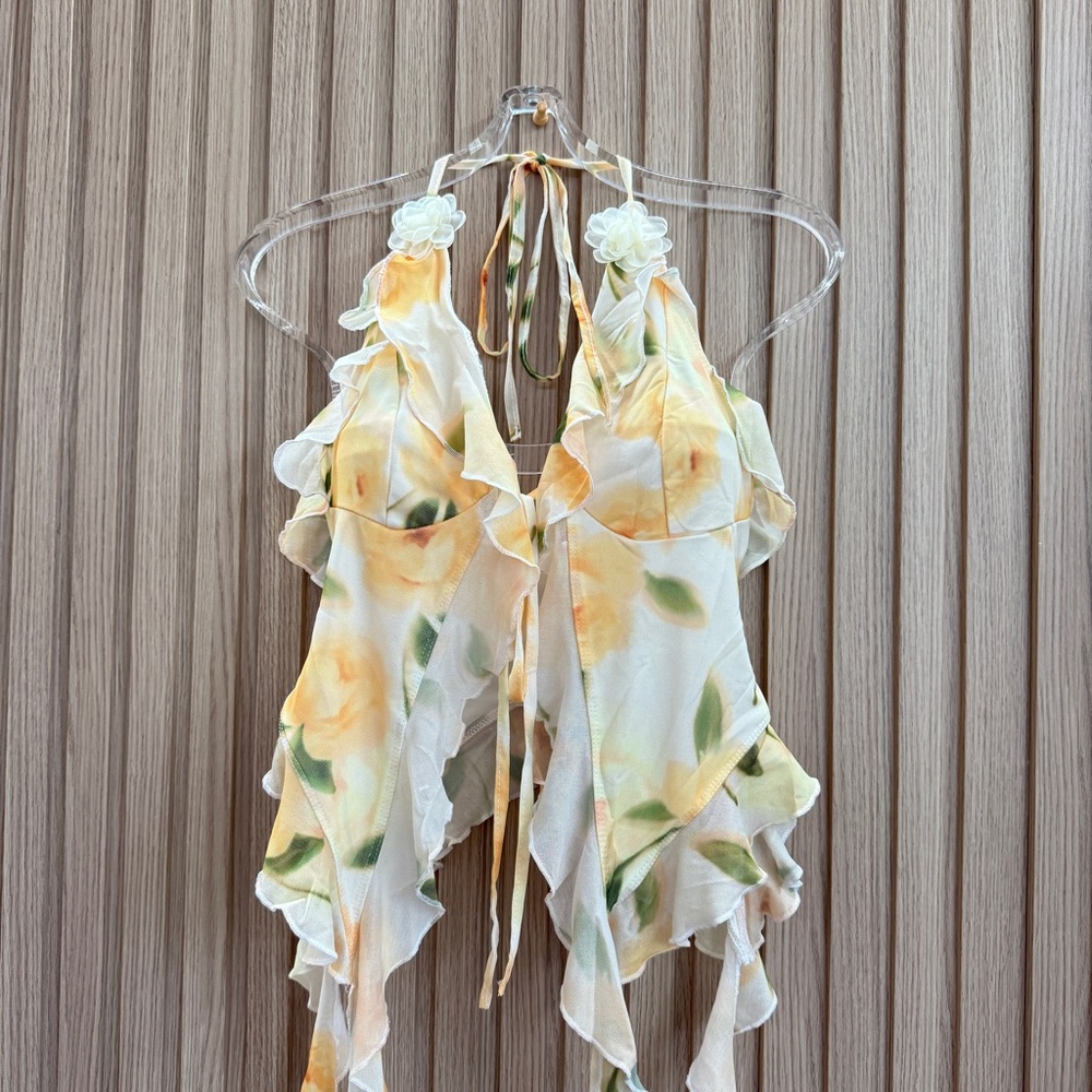 New SHEIN Elegant White Top